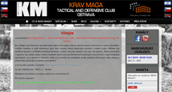 Desktop Screenshot of kraver.cz